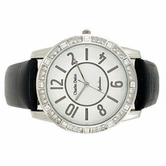 Charles Delon Casual Style Silver Watch - Picture 3 of 3